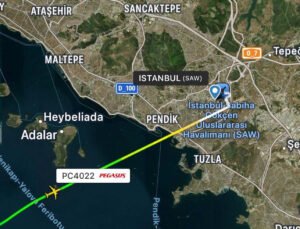 İstanbul’da yolcu uçağına lazer ışıklı taciz