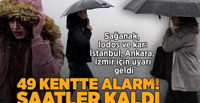 SON DAKİKA HAVA DURUMU HABERLERİ: Meteoroloji’den alarm! İstanbul, Ankara, İzmir ve diğer illerin hava durumu nasıl olacak?