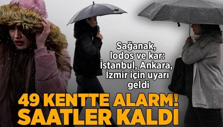 SON DAKİKA HAVA DURUMU HABERLERİ: Meteoroloji’den alarm! İstanbul, Ankara, İzmir ve diğer illerin hava durumu nasıl olacak?